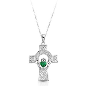 Claddagh Cross-C126WG