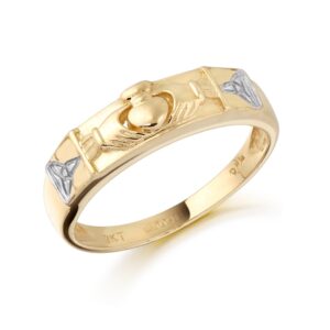 Claddagh Wedding Band-CL14