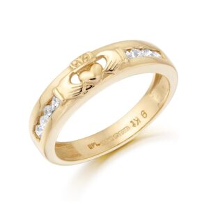 Claddagh Wedding Band-CL27