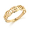 9ct Gold Ladies Celtic Ring - 3241