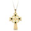 9ct Gold Celtic Cross Pendant.