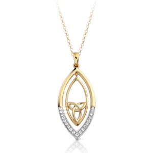 9ct Gold Celtic Pendant-P020