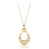 9ct Gold Celtic Pendant in Horse Shoe Shape - P026