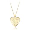 9ct Gold Heart Celtic Pendant - P029