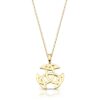 9ct Gold Celtic Pendant Designed and crafted in Ireland - P033