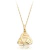 9ct Gold Celtic Pendant. Solid and Sturdy in design with embossed Celtic Pattern - P039
