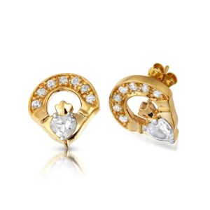 Claddagh Earrings-E187