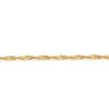 9ct Gold Twisted Curb Chain -DISCO25