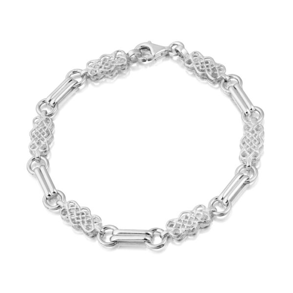 Silver Celtic Bracelet - SB02