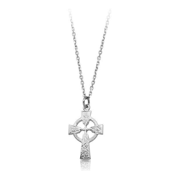 Silver Celtic Cross Pendant is designed to be an elegant expression of faith - SC112