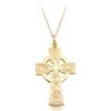 9ct Gold Celtic Cross Pendant.