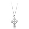 Silver Celtic Cross with craftsmanship that shows flawless symmetry - SC113