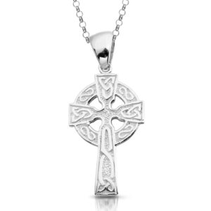 Silver Celtic Cross-SC132