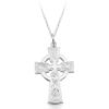 Silver Celtic Cross Pendant and journey back to that beautiful land with this classic pendant - SC135