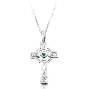 Silver Celtic Cross-SC138G