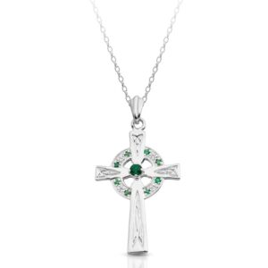 Silver Celtic Cross-SC111G