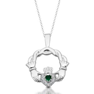 Claddagh Pendant-P133W