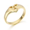 Celtic Ring with Trinity Knot - 3237