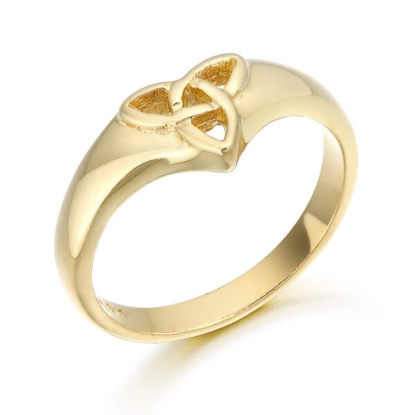 Celtic Ring with Trinity Knot - 3237
