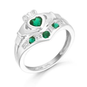 Silver Claddagh Ring-SCL29