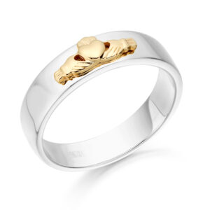 Claddagh Wedding Band-CL22WY