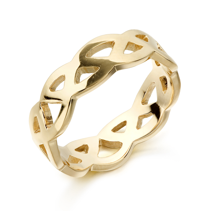 Celtic Wedding Ring - 1518