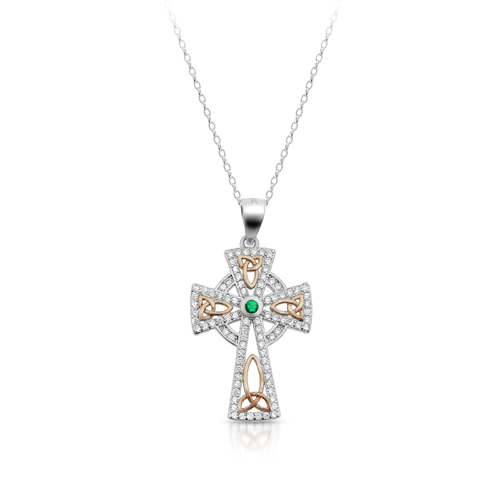 Silver Celtic Cross-SC81