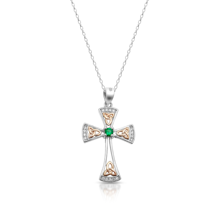 Silver Celtic Cross-SC84