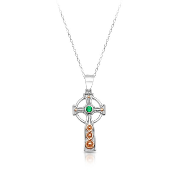 Silver Celtic Cross-SC85