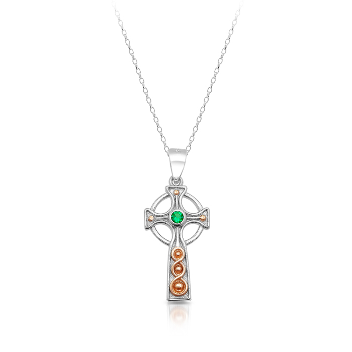 Silver Celtic Cross-SC85