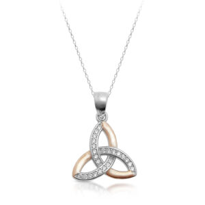 Silver Trinity Knot Pendant-SP83