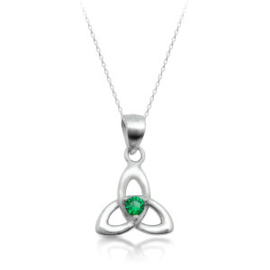 Silver Trinity Knot Pendant-SP86