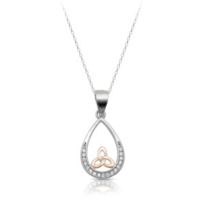 Silver Trinity Knot Pendant-SP87