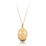 9ct-Gold-Miraculous-Medal-pendant-MM13