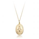 9ct-Gold-Miraculous-Medal-Pendant-MM14