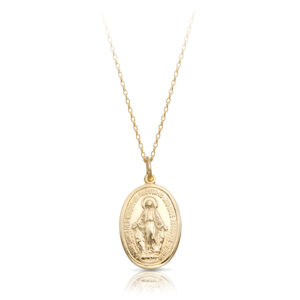 9ct-Gold-Miraculous-Medal-Pendant-MM14