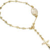 9ct Gold Rosery Bracelet-RBB3