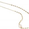 9ct Gold Rosary Necklace - RBN2