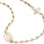 9ct Gold Rosary Necklace - RBN2L