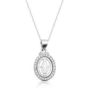 Silver Miraculous Medal-SM31