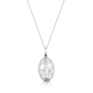 Silver Miraculous Medal-SM35