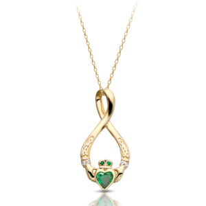 Claddagh Pendant-P055G