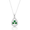 Silver Celtic Shamrock Pendant-SP99