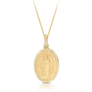 9ct Gold Miraculous Medal-MM25