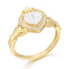 18ct Gold Lab Diamond Engagement Ring-DPL752