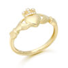 9ct Gold Claddagh Ring-CL60