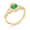 9ct Gold Claddagh Ring-CL62