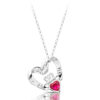 Silver Claddagh Pendant-SP058R