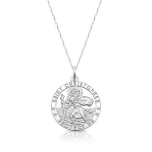 Silver Saint Christopher Medals